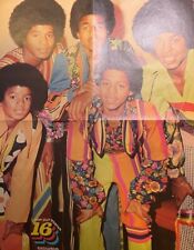 1972 Giant Poster 22 x 17 Jackson 5 Osmond Brothers picture