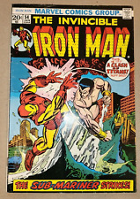 Invincible Iron Man 54 1973 1st App Moondragon, Namor Sub-Mariner Cover marvel picture