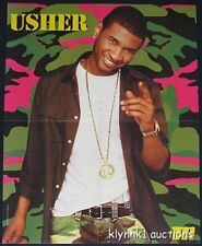 Usher POSTER Centerfold 1083A Star Mix on back picture