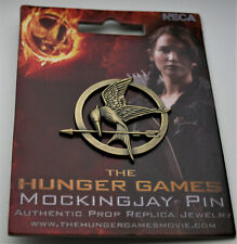 Hunger Games Mockingjay Lapel Pin New NOS 2012 MOC Movie Logo Prop Replica Pin picture