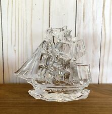 WATERFORD Crystal Tall Ship Collectible Sculpture #40033441 Boat picture