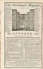 18th Century Gentleman's Magazine - Americana - Miscellaneous picture