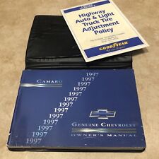 1997 CHEVY CAMARO Owners Manual very good picture