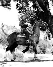 Gene Autry great pose riding Champion World's Wonder Horse  24x36 Poster picture