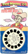 An American Tail Fievel Goes West 3D View-Master 3 Reel Packet SEALED  picture