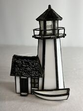 Forma Vitrium Michigan Lighthouse Vitreville Stained Glass Light By Bill Job picture