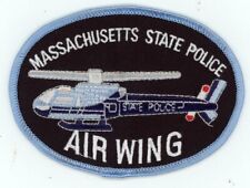 MASSACHUSETTS MA STATE POLICE AIR WING AVIATION NICE SHOULDER PATCH SHERIFF picture
