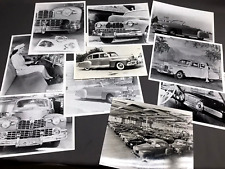 c1946 POSTWAR LINCOLN CONTINENTAL Lot of 10 Vtg Photos Gelatin Silver Historical picture