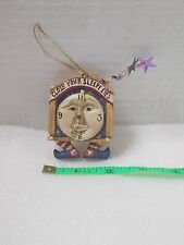 Pam Schifferl Moon Clock Face Close Your Sleepy Eyes Ornament Midwest (BRT) picture