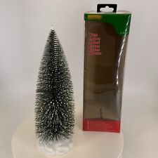 Extra Large Lemax Bristle Tree Christmas Village Snow Tree 12” #34138 picture
