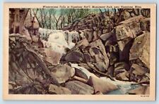 Pipestone Minnesota MN Postcard Winnewissa Falls Pipestone National 1940 Antique picture