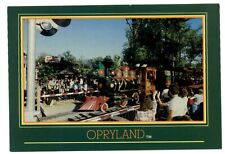 Nashville Tennessee Opryland miniature train ride Grizzly River Rampage postcard picture