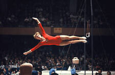 1960s Larysa Latynina Of Soviet Union In The Horse Vault 2 Gymnastics Old Photo picture