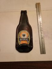 OOK Vintage, Imperial Beer Bottle, modified, flattened. picture