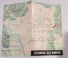 Tatsumura Silk Mansion Kyoto Japan 1970’s Brochure Map Postcard picture