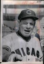 1968 Press Photo Leo Durocher Manager Chicago Cubs picture