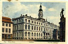 Latvia 1928 Riga Rahtes Nams Postcard J.A. Kukurs #24 picture