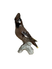 1967 Goebel Bird Cedar Waxwing Figurine Wildlife Large CV80 West Germany picture