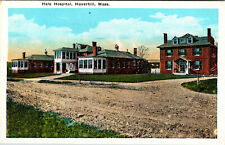 Hale Hospital Haverhill Massachusetts White Border Postcard  picture