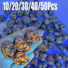 USA Natural Yooperlite UV Fluorescent Glowing Fire Rocks Flame Tumbled Stone picture