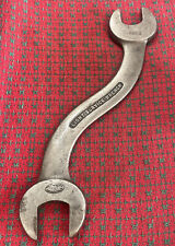Vintage J.H. Williams Curved wrench Early Brooklyn, NY 1 1/16” 1-3/16” 🇺🇸 picture