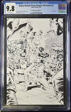 Mighty Morphin Power Rangers The Return #2 Sketch Variant Cover  CGC 9.8 (019) picture