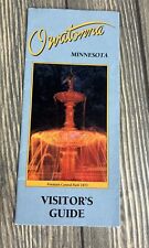 Vintage Owatonna Minnesota Visitors Guide Brochure Pamphlet Souvenir picture