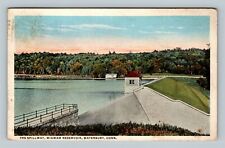 Waterbury CT, Wigwam Reservoir, Spillway, Connecticut c1916 Vintage Postcard picture