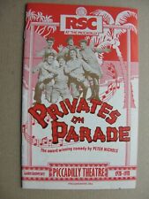 1978 PRIVATES ON PARADE Peter Nichols Nigel Hawthorne Denis Quilley Shaun Curry picture