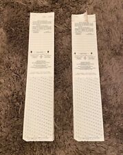 Pad 50 OFFICIAL BALLOTS Nov 7, 2000 BUSH-GORE Hanging Chad Election FLORIDA  picture
