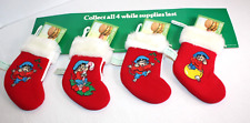 New McDonald’s 1986 An American Tail Christmas Stocking Rare Restaurant Display picture