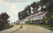 Entrance to Brookside Park-Cleveland, Ohio OH-antique 1909 posted postcard picture