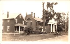 Real Photo Postcard Library, Alumni Hall Court Street in Haverhill New Hampshire picture