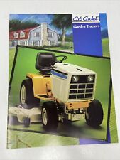 1980's Cub Cadet Garden Tractors Sales Brochure 15 Pages Vintage picture