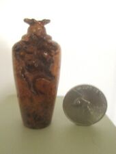 RARE MINATURE VASE MADE BY BILL HELMER, BH HANDCRAFTED, BEAUTIFUL 1 7/8 INCHES  picture