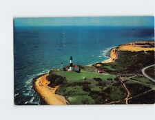 Postcard Historic Long Island Montauk Point Lighthouse New York USA picture