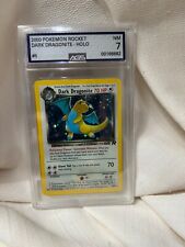 2000 Pokemon Rocket Dark Dragonite HOLO Card #5 Graded AGS 7 Rare picture