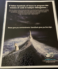InterAct GameShark - Vintage Original Gaming Print Ad / Poster / Wall Art - MINT picture