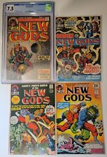 NEW GODS Lot (4) #1-5 VF+FN #1 CGC 1st & 2nd App Orion, New Gods 1971 JACK KIRBY picture