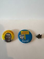 3 Vintage Pins - 3 Stooges - NFSM - Random Lot picture