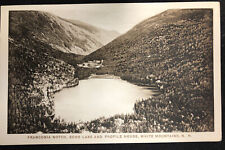 RPPC Postcard Franconia Notch Echo Lake White Mountains N.H. picture