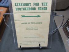 Ceremony for the Brotherhood Honor March 1951 Printing    AB picture