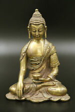 Handmade Shakyamuni Buddha Statue, Idol Antique Finish 5.5