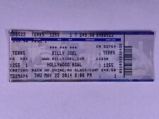 Billy Joel Ticket Complete  Original In Concert Tour Hollywood Bowl 2014 #1 picture