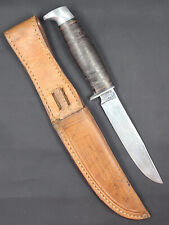 1965-1980 Vintage Case Fixed Blade 315 4-3/4 Knife, Leather XX Sheath picture