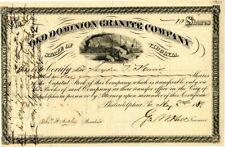 Old Dominion Granite Co. - Stock Certificate - Mining Stocks picture