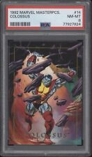 Colossus 1992 Skybox Marvel Masterpieces #14 PSA 8 picture