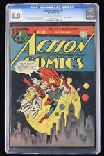 DC Action Comics #81 1945 SUPERMAN COVER NEW YEARS Chic 8.0 Rare Clean picture