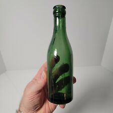 Vintage E & J Burke's Olive Green Antique Bottle Approx 7.5