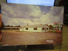 L3 Old MANSFIELD OHIO Postcard Scotty's Motel Restaurant Ashland Road Now Razed picture